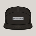 Black Flat Brim Hat