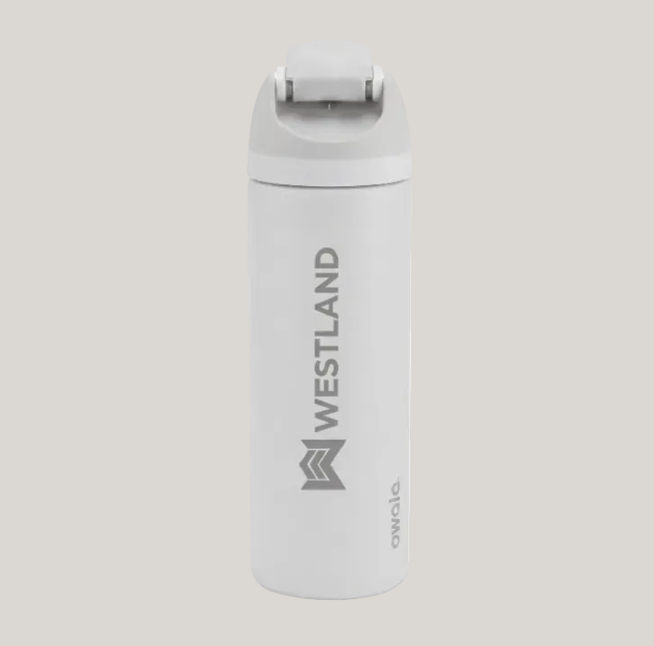 White Owala Water Bottle